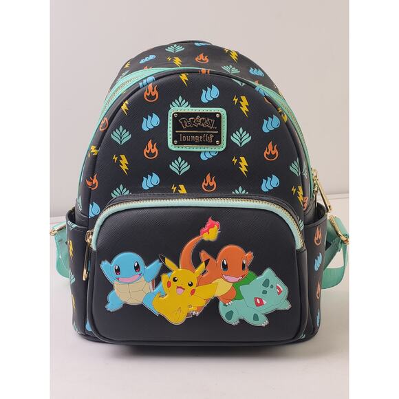 Loungefly Pokemon Starters Summer Convention Exclusive Mini Backpack main image 3